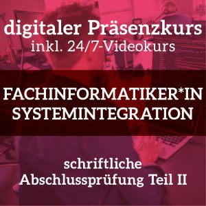 Prüfungsvorbereitung auf die schriftliche Abschlussprüfung Teil 2 <br>Sommer 2024 <br>Mo. & Mi., 18:00 - 20:15 Uhr